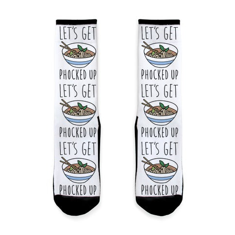 Let's Get Phocked Up Socks